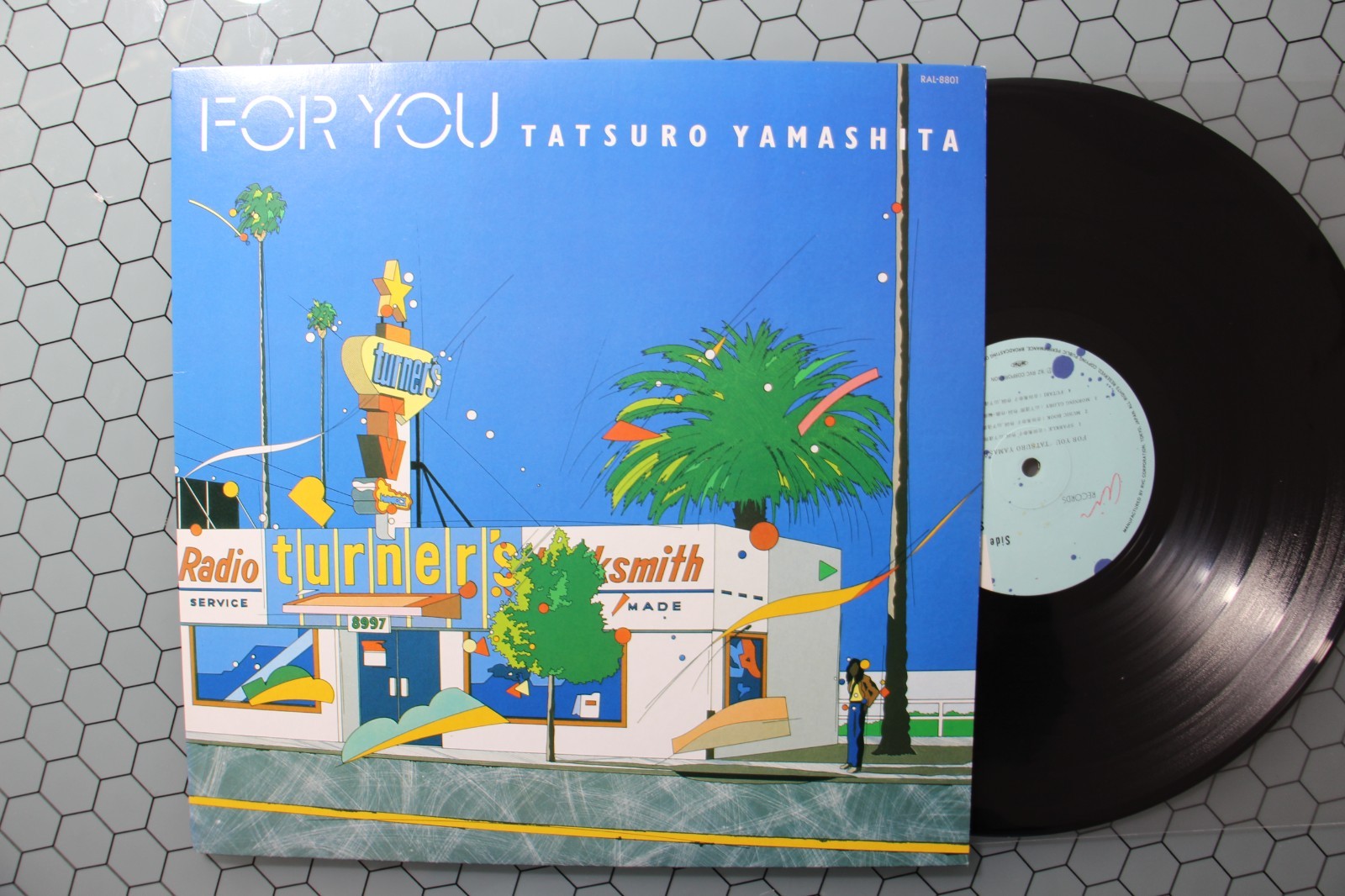 Tatsuro Yamashita – For You, 1982 Original w/INSERTS, Air Records – RAL-8801