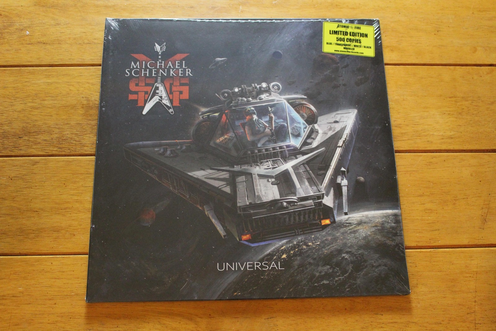 Michael Schenker Universal Marbled Vinyl Limited Edition 500 Copies New Sealed