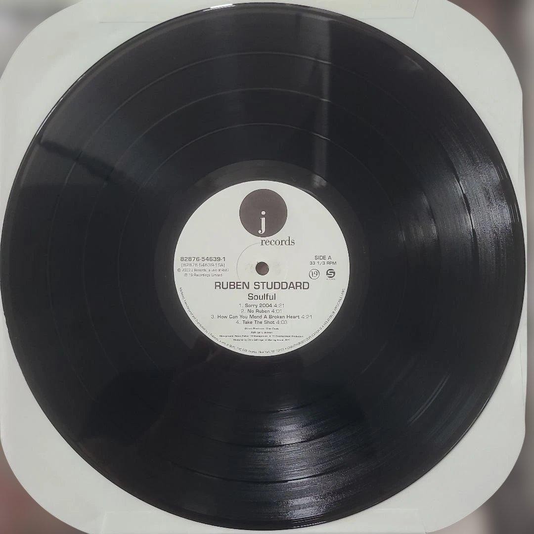 Ruben Studdard Soulful Vinyl LP Near Mint Condition R&B 2000s Classic