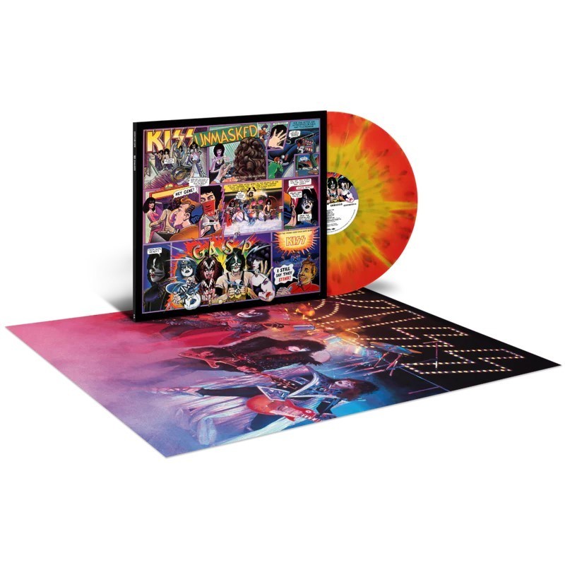 NEW KISS ( UNMASKED ) 45th PREMIUM LP – 1 of 2500 Copies – BLAST VINYL / POSTER