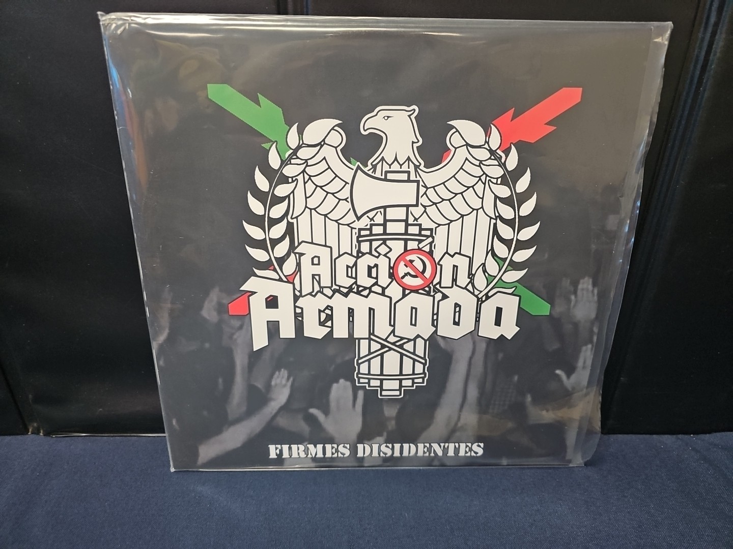 ACCION ARMADA – FIRMES DISIDENTES – WHITE VINYL RECORD # 48/100 RARE🔥🔥