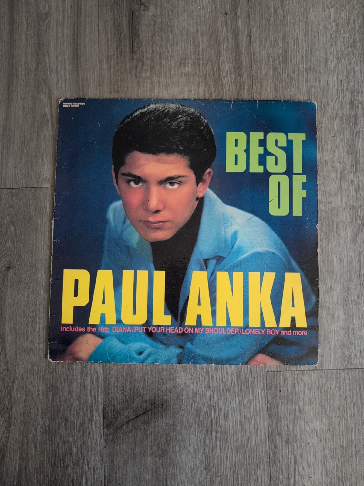 Factory Sealed LP PAUL ANKA – The Best Of Paul Anka Rhino 1986 14 Tracks