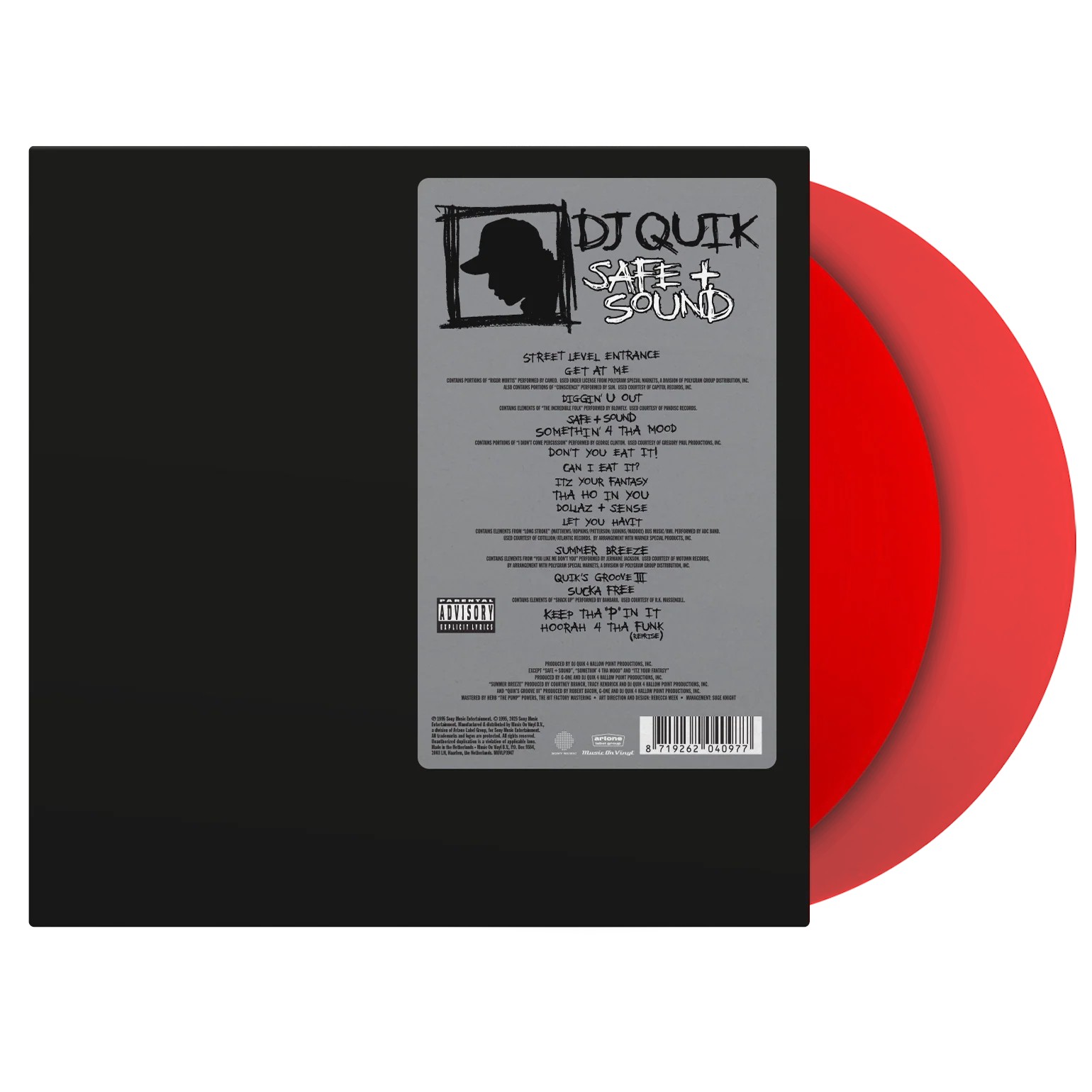DJ Quik Safe + Sound (Vinyl) 12″ Album Coloured Vinyl (Limited Edition)