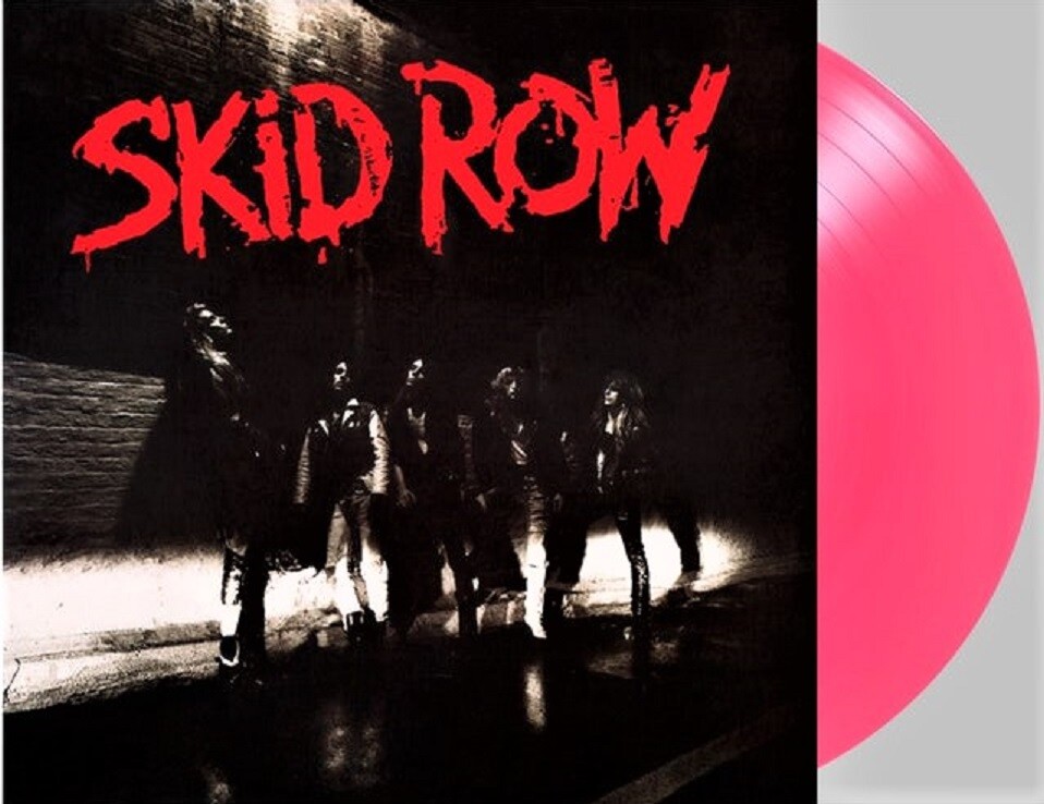 Skid Row – S/T (Limited Edition PINK Vinyl) NEW & SEALED Sebastian Bach
