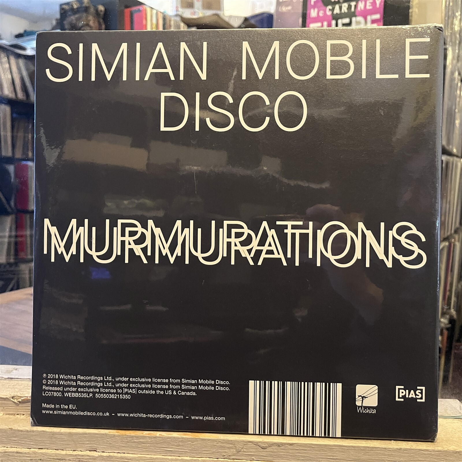 [EDM/DANCE/ELECTRONICA]~SEALED 2 DOUBLE LP~SIMIAN MOBILE DISCO~Murmurations~2018