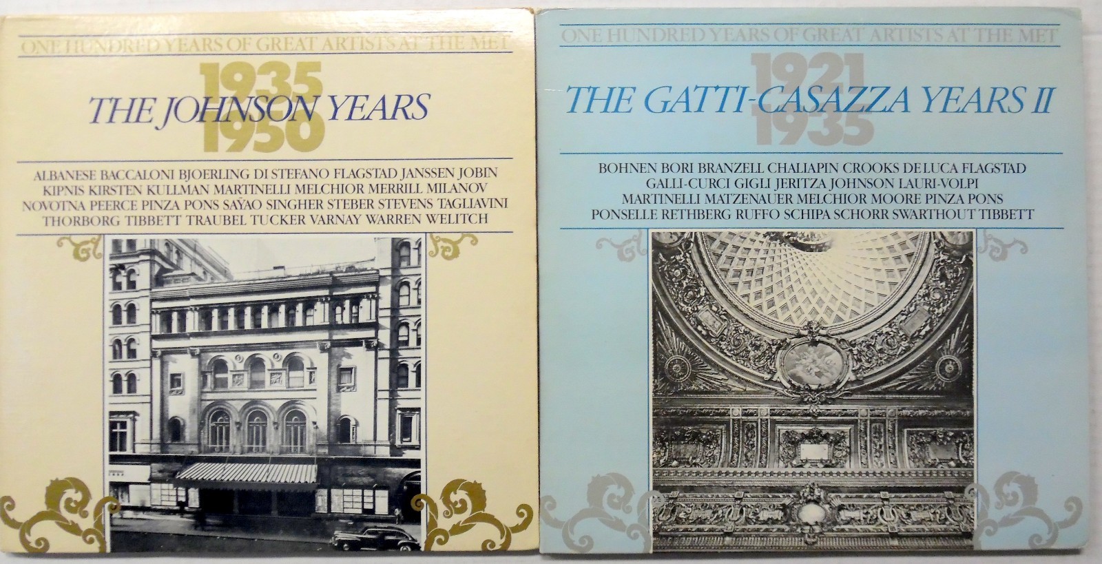 100 Years of Great Artists at the MET Lot of 2 #6442