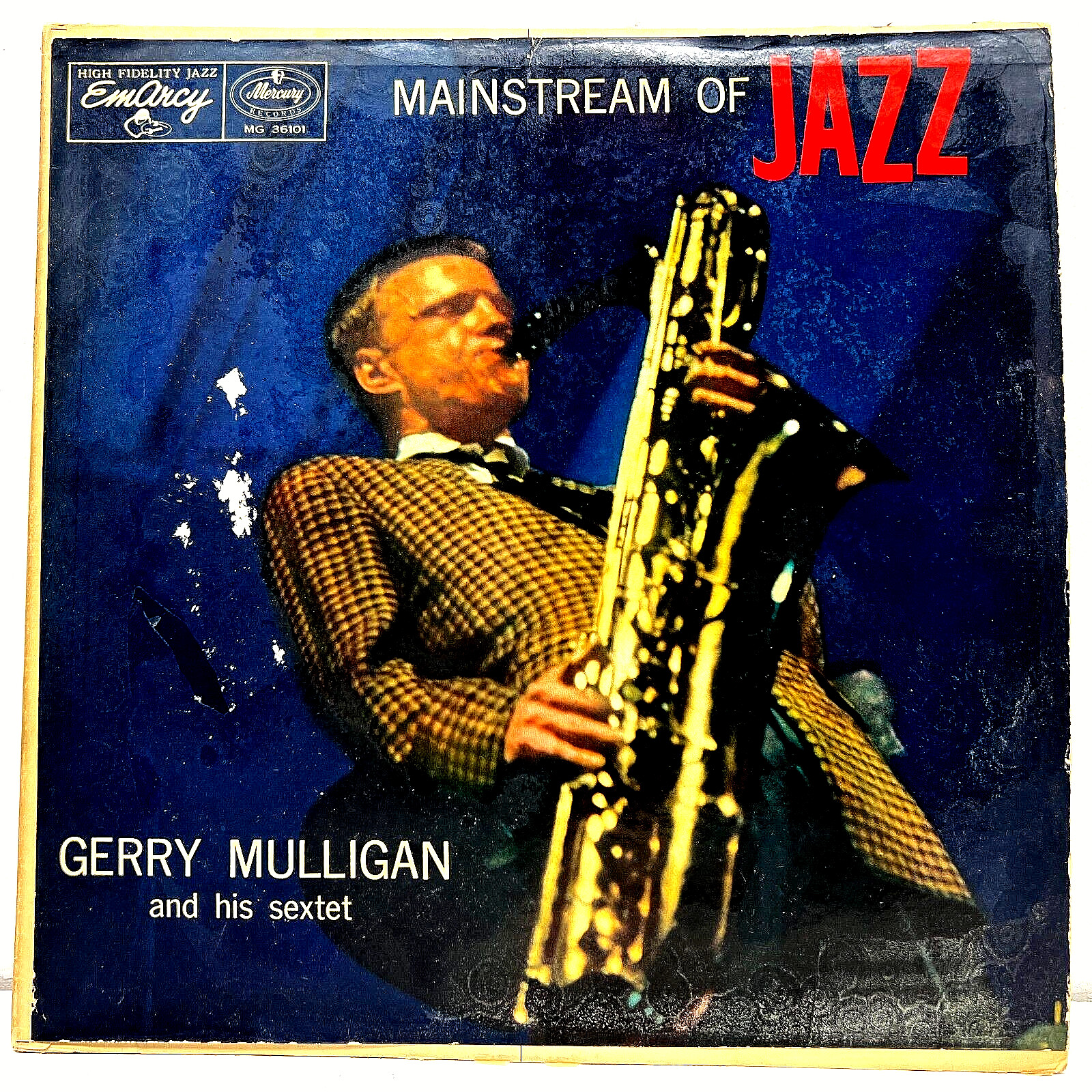 Gerry Mulligan Mainstream Of Jazz 1956 Vinyl EmArcy Records 1st Press Mono
