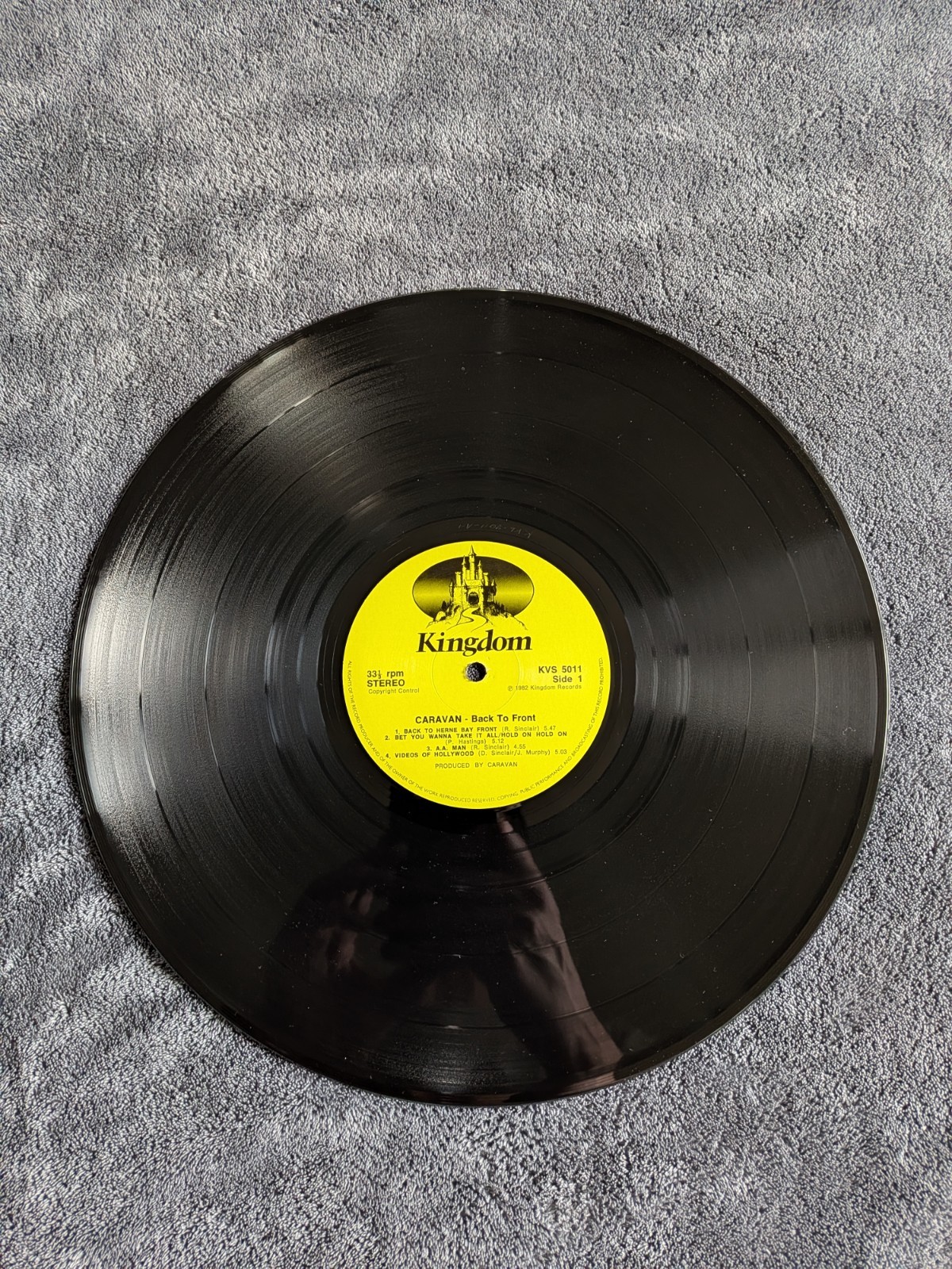 **Original UK 🇬🇧 Pressing** Caravan “Back To Front” (1982) Kingdom LP **Ex**