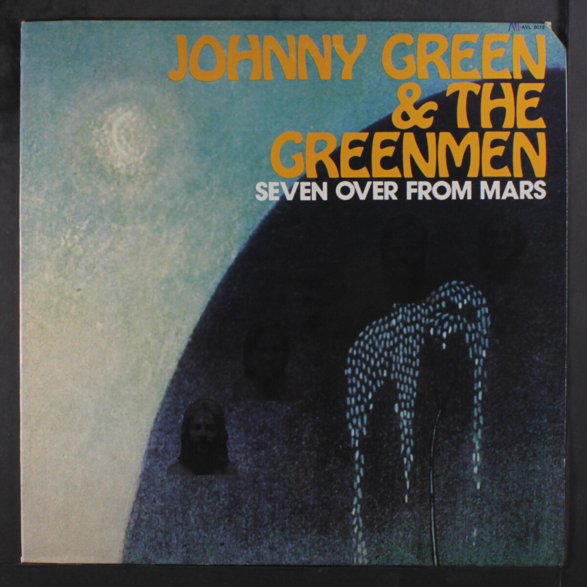 JOHNNY GREEN & GREENMEN: seven over from mars AVI 12″ LP 33 RPM Hear!