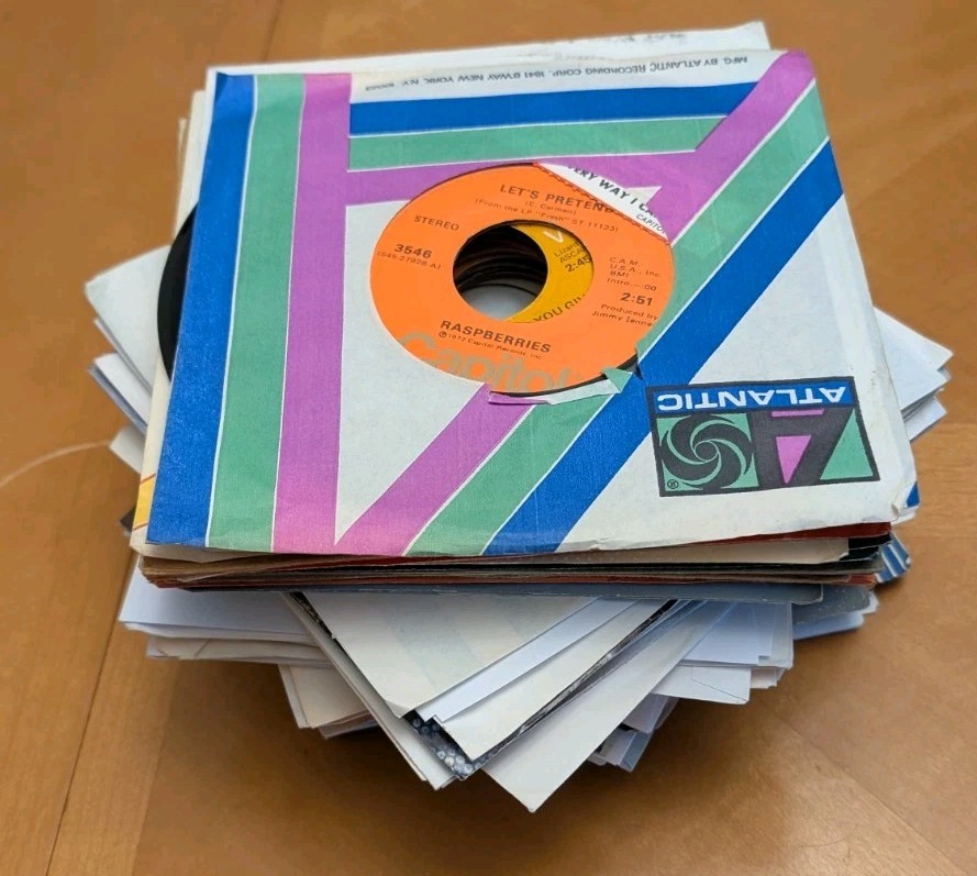 60 Pop Rock Dance 1970s ’80S ’90S 45 RPMs 7″ Elton John Meredith Brooks Crow