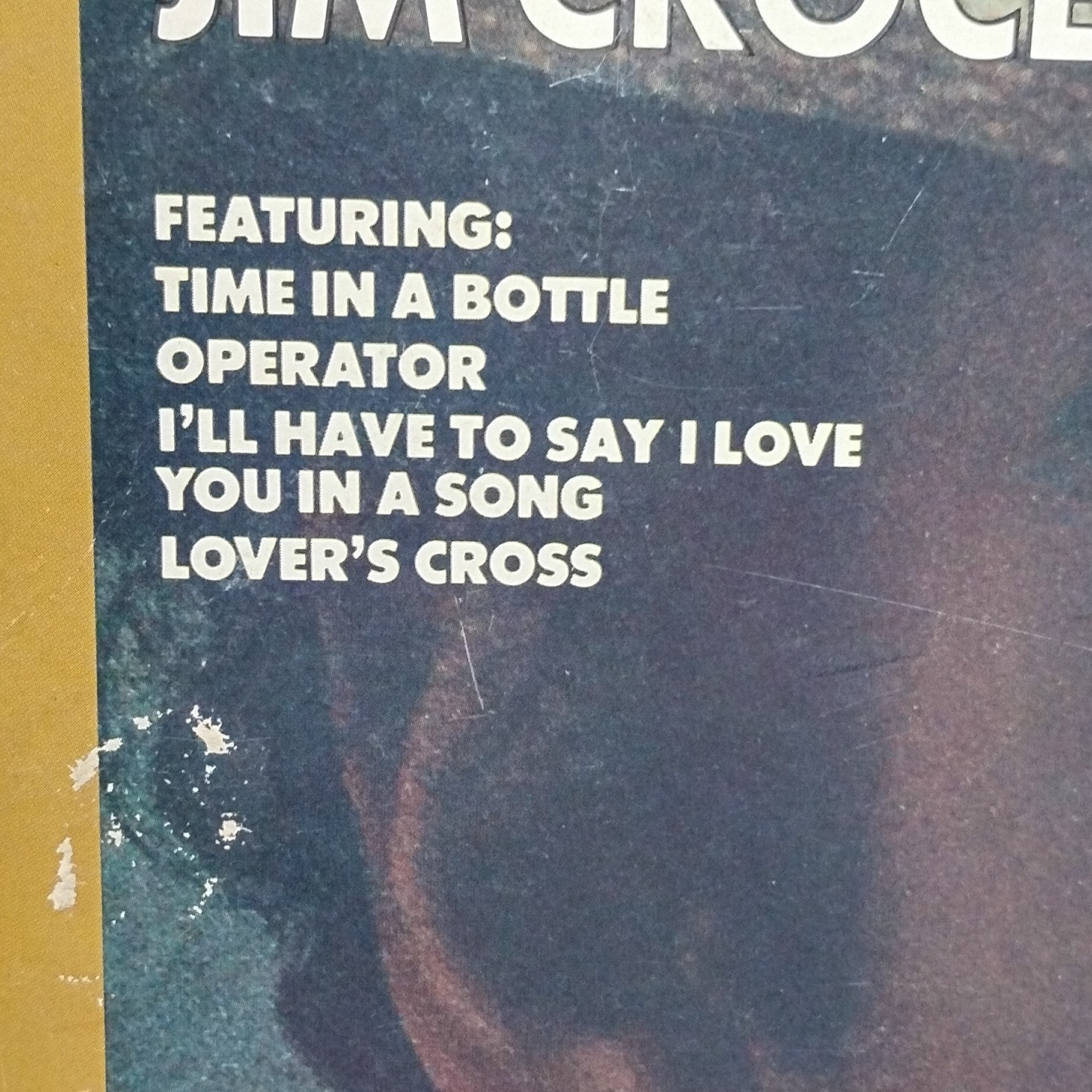 Jim Croce Photographs & Memories Greatest Hits LP Vinyl 1976 Lifesong Folk Rock