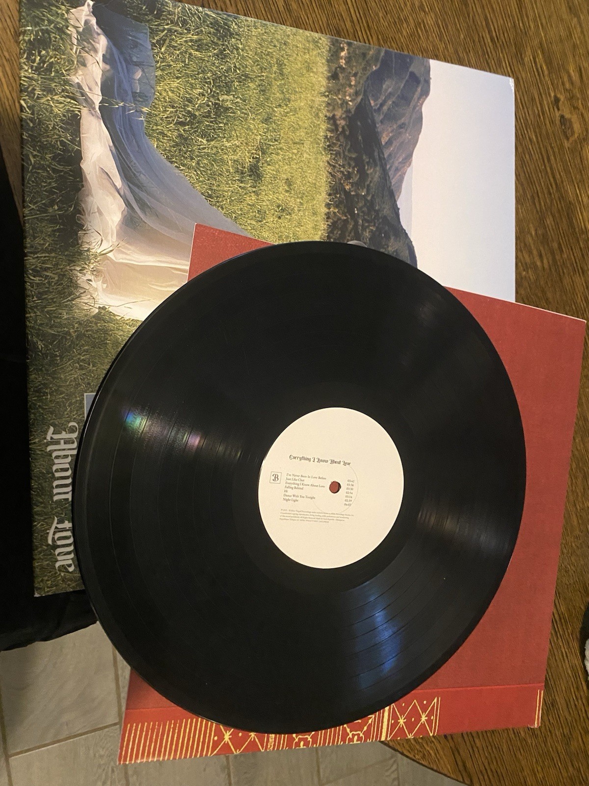 Laufey Everything I Know About Love LP Vinyl 12″ 33 RPM AWAL Record