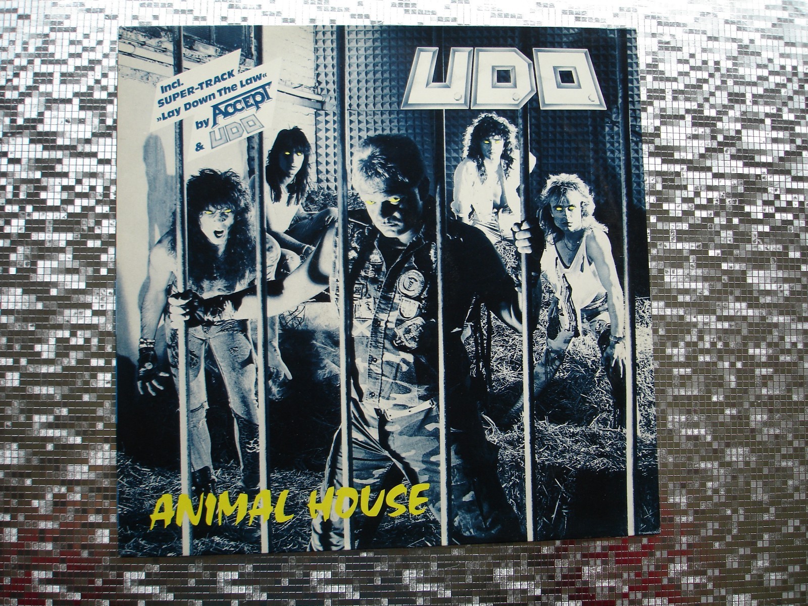 U.D.O. ~ Animal House ~ 1987 GERMAN IMPORT LP RCA – PL 71 552