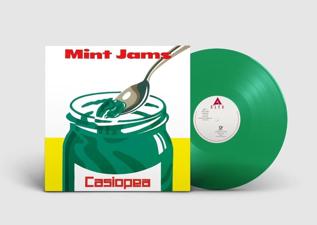 Casiopea Mint Jams Clear Green Vinyl & CASIOPEA Clear Orange Vinyl Set Reissue