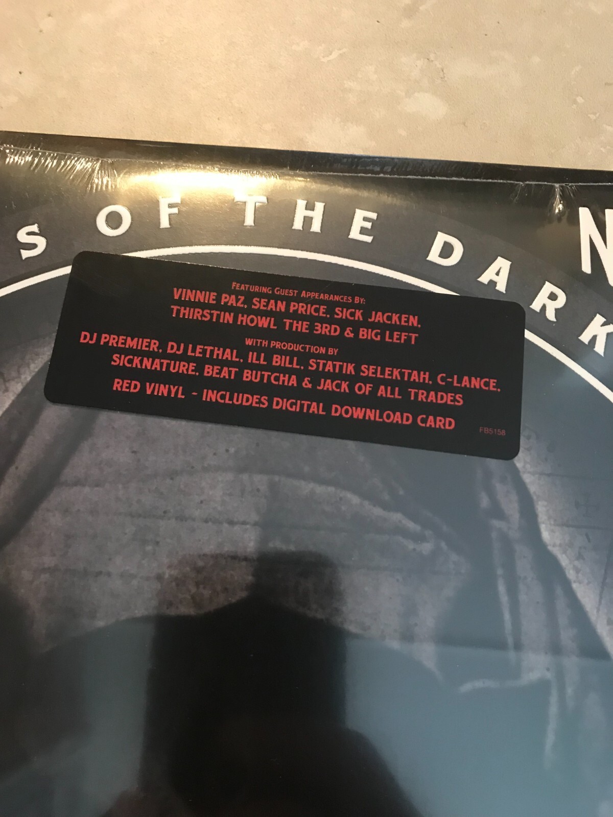 La Coka Nostra Masters Of The Dark Arts 2xLP Red vinyl Ill Bill Sean Price Necro