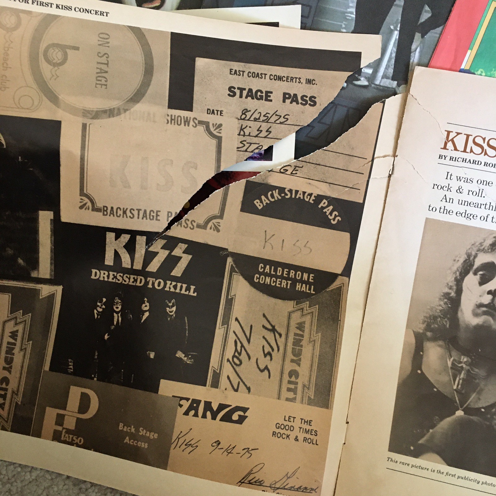 KISS – THE ORIGINALS, 3 LP records, 1st Press 1976, NBLP-7032 – EX w/ Extras