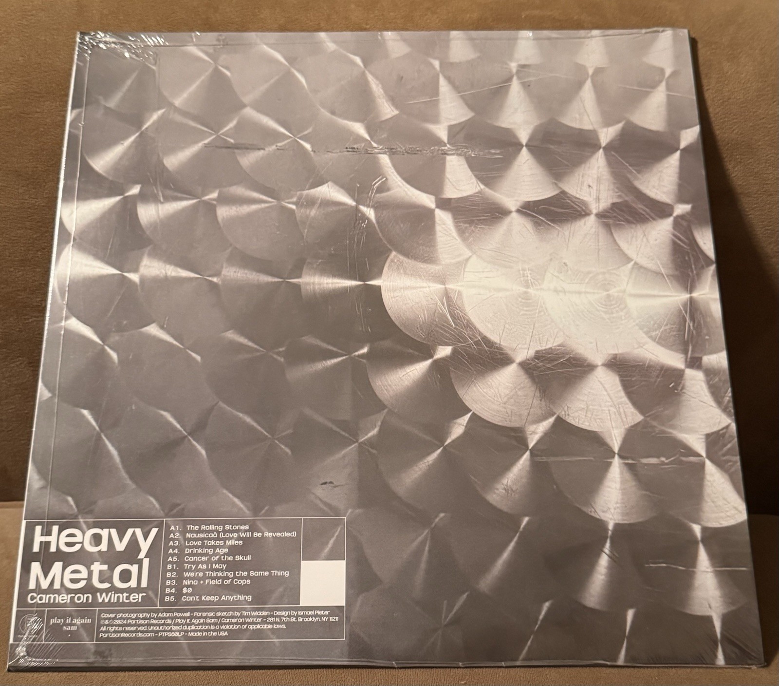 🌀 Cameron Winter Heavy Metal UO LP LIMITED EDITION Sky Blue Vinyl /1000 READ