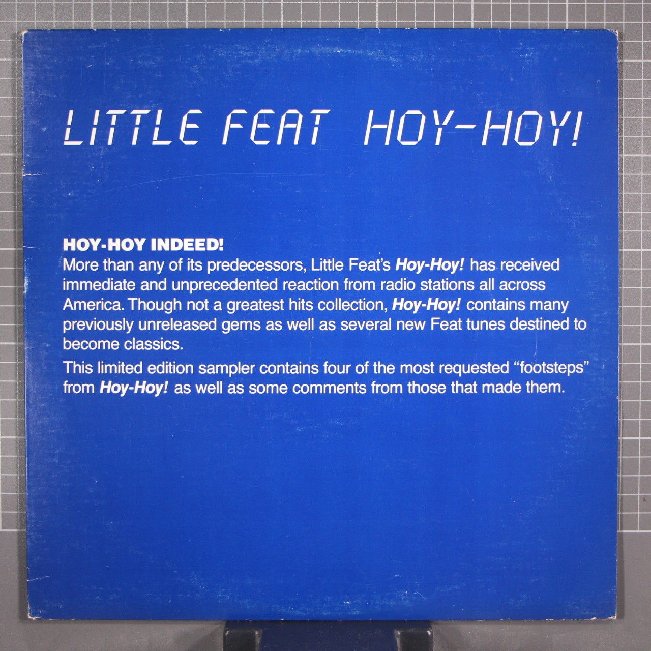 Little Feat Hoy- Hoy 5 Track EP Promo Only 12″ Warner Bros PRO-A-984 1981