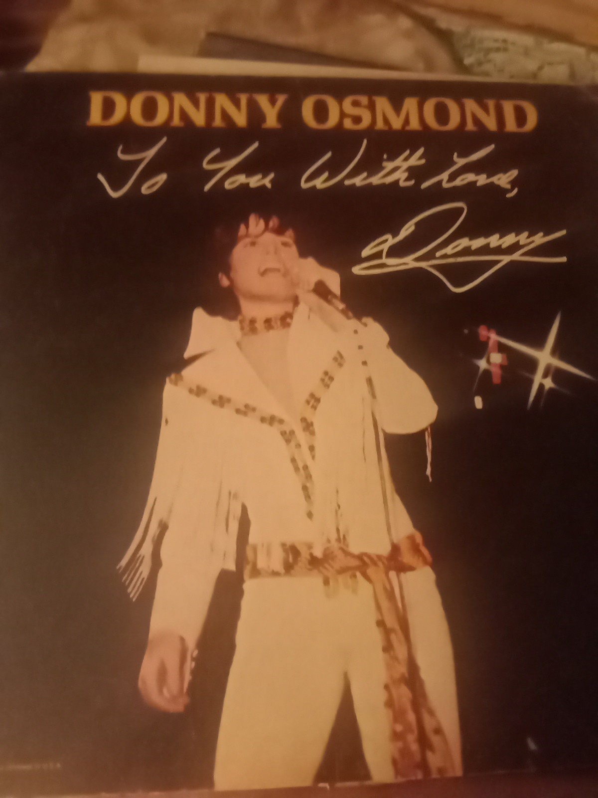 donny Osmond to you with love MGM records 1971