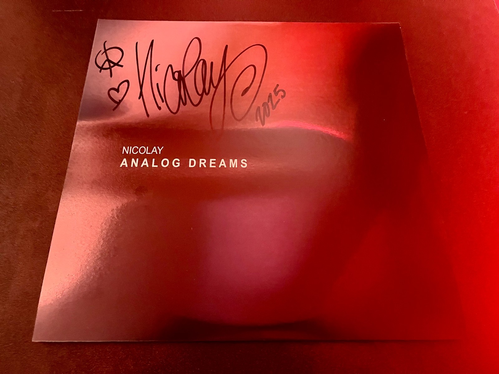 Nicolay – Analog Dreams 3 x 12″ NUMBERED LIM. ED. SIGNED