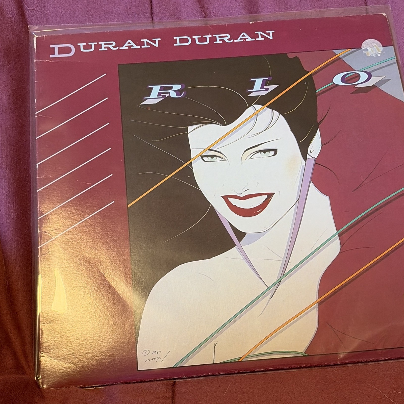 Duran Duran Rio 12″ Vinyl LP, Harvest, Rock Pop 1982, ST-12211