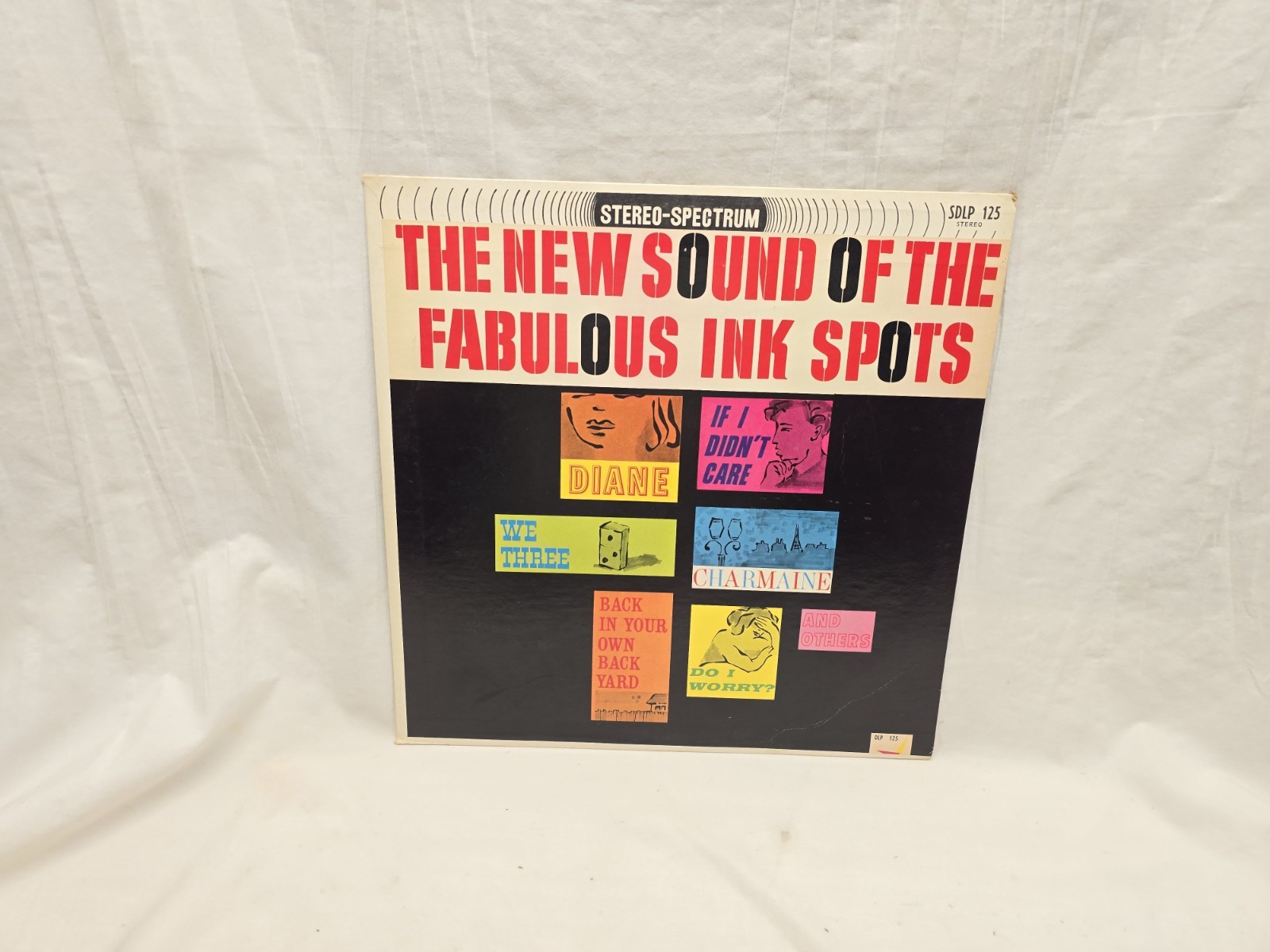 The New Sound Of The Fabulous Ink Spots VG LP Record Vinyl