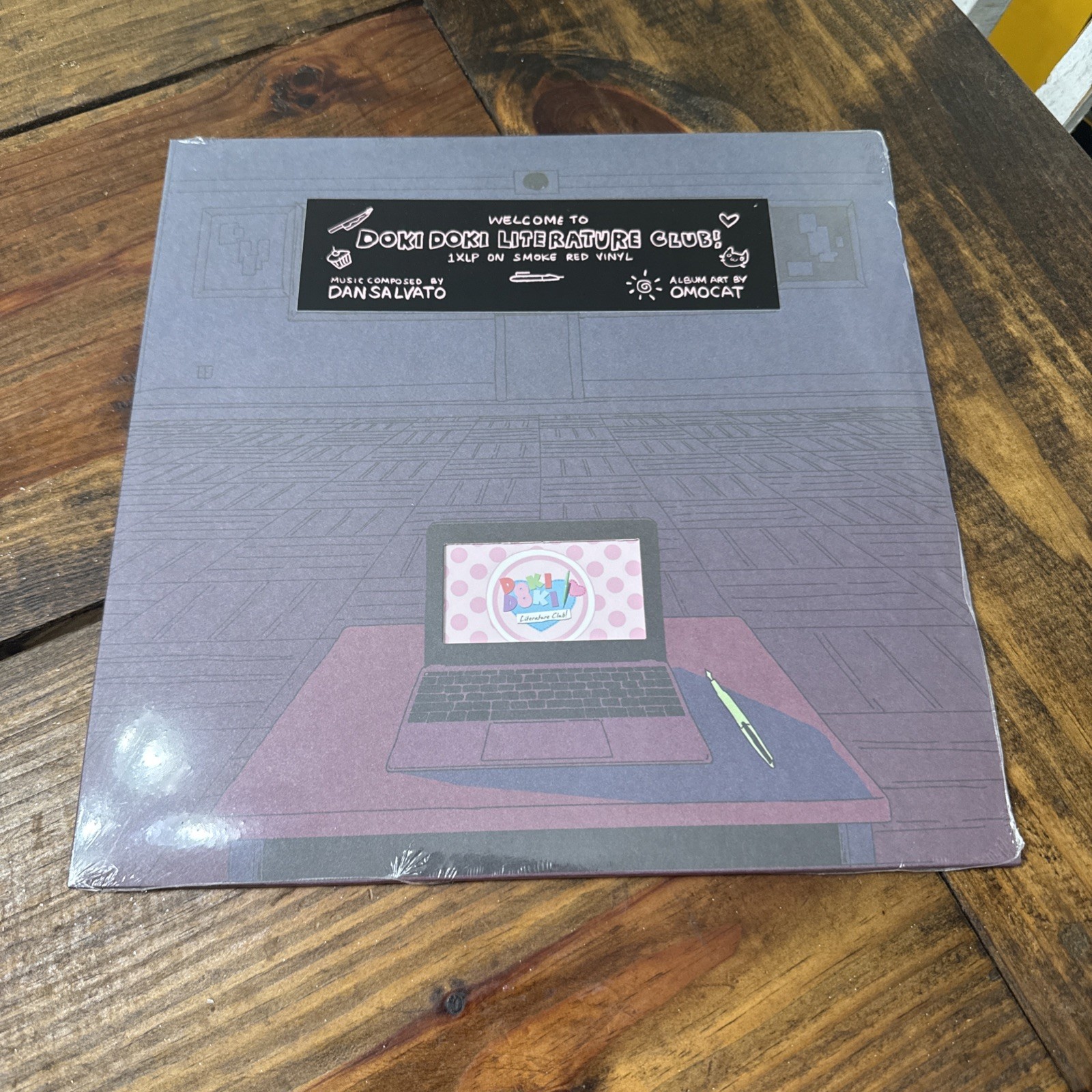 NEW SEALED Doki Doki Literature Club OST iam8bit Vinyl Record First Pressing OOP