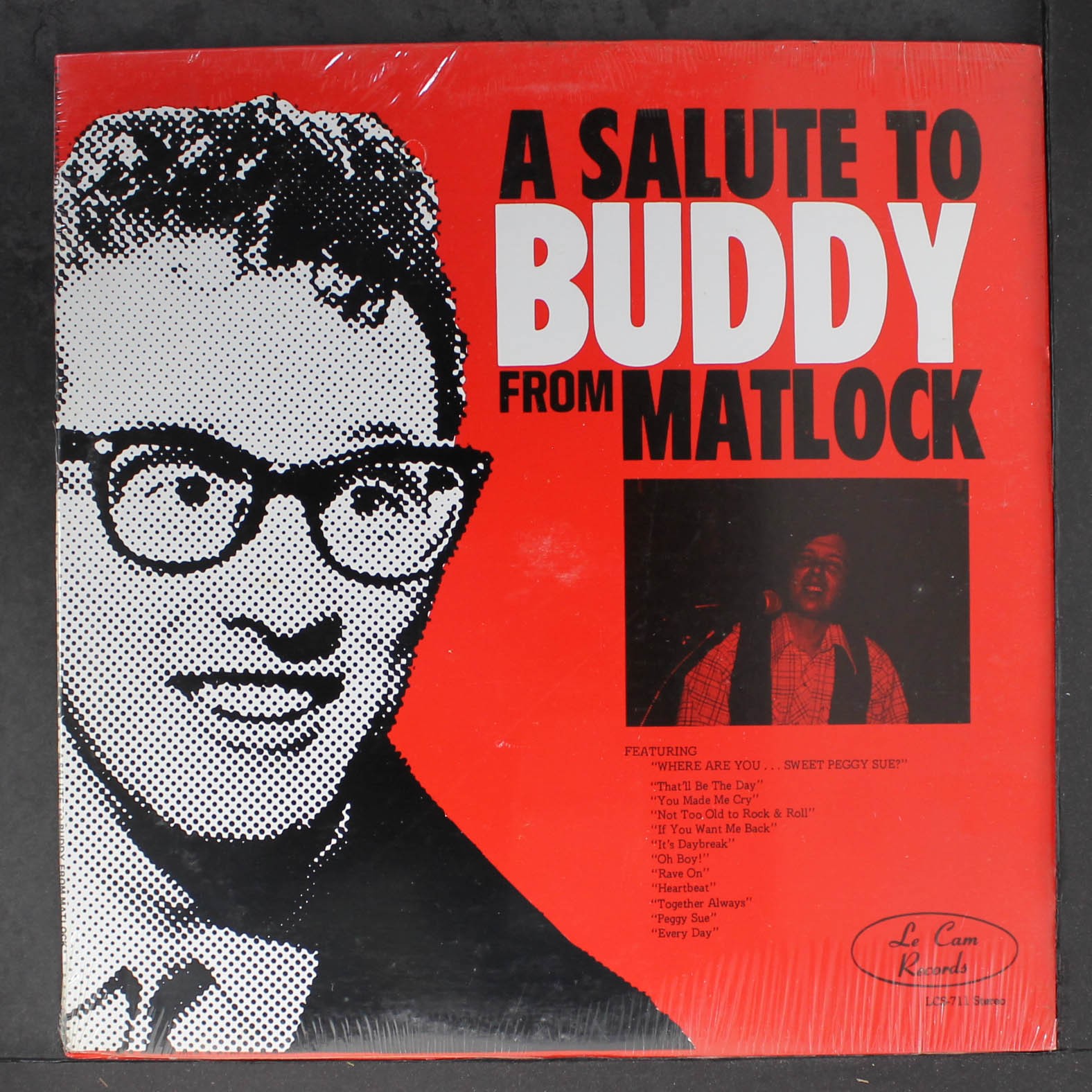 MATLOCK: a salute to buddy from matlock LE CAM 12″ LP 33 RPM Sealed
