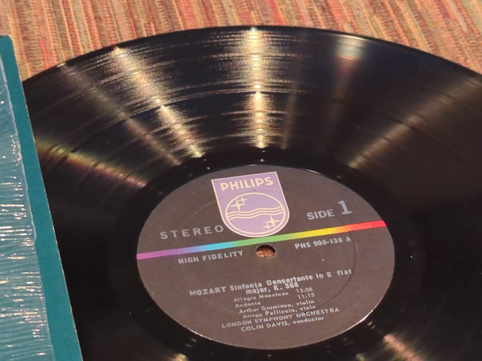 Mozart – Violin Concerto No.2 / Philips PHS900-130. NM – Vinyl In shrink