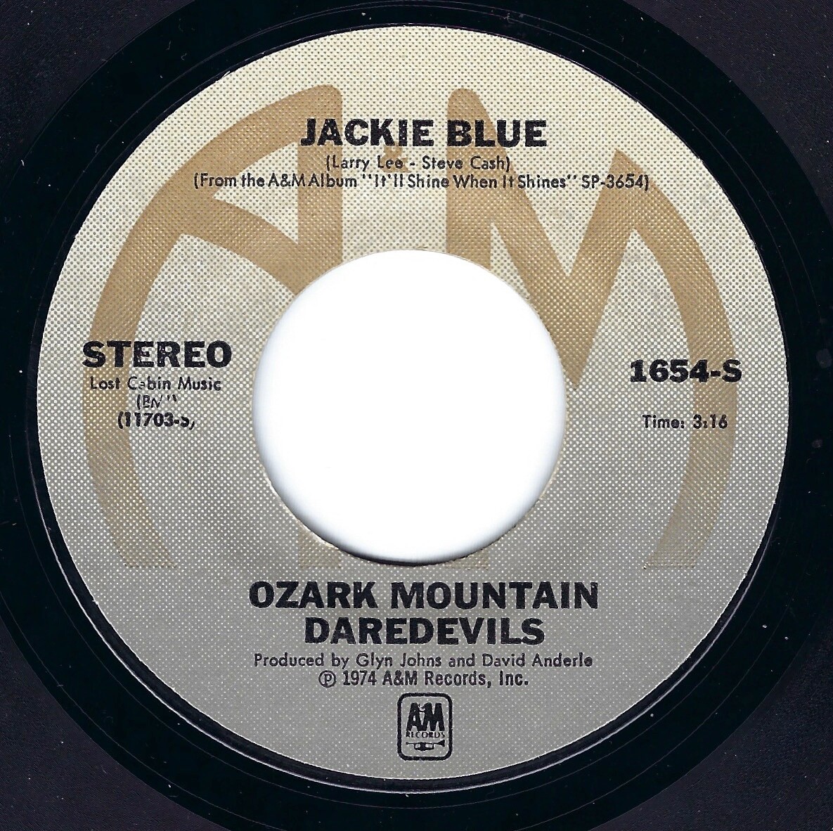 Ozark Mountain Daredevils: A&M 1654, Jackie Blue & Better Days