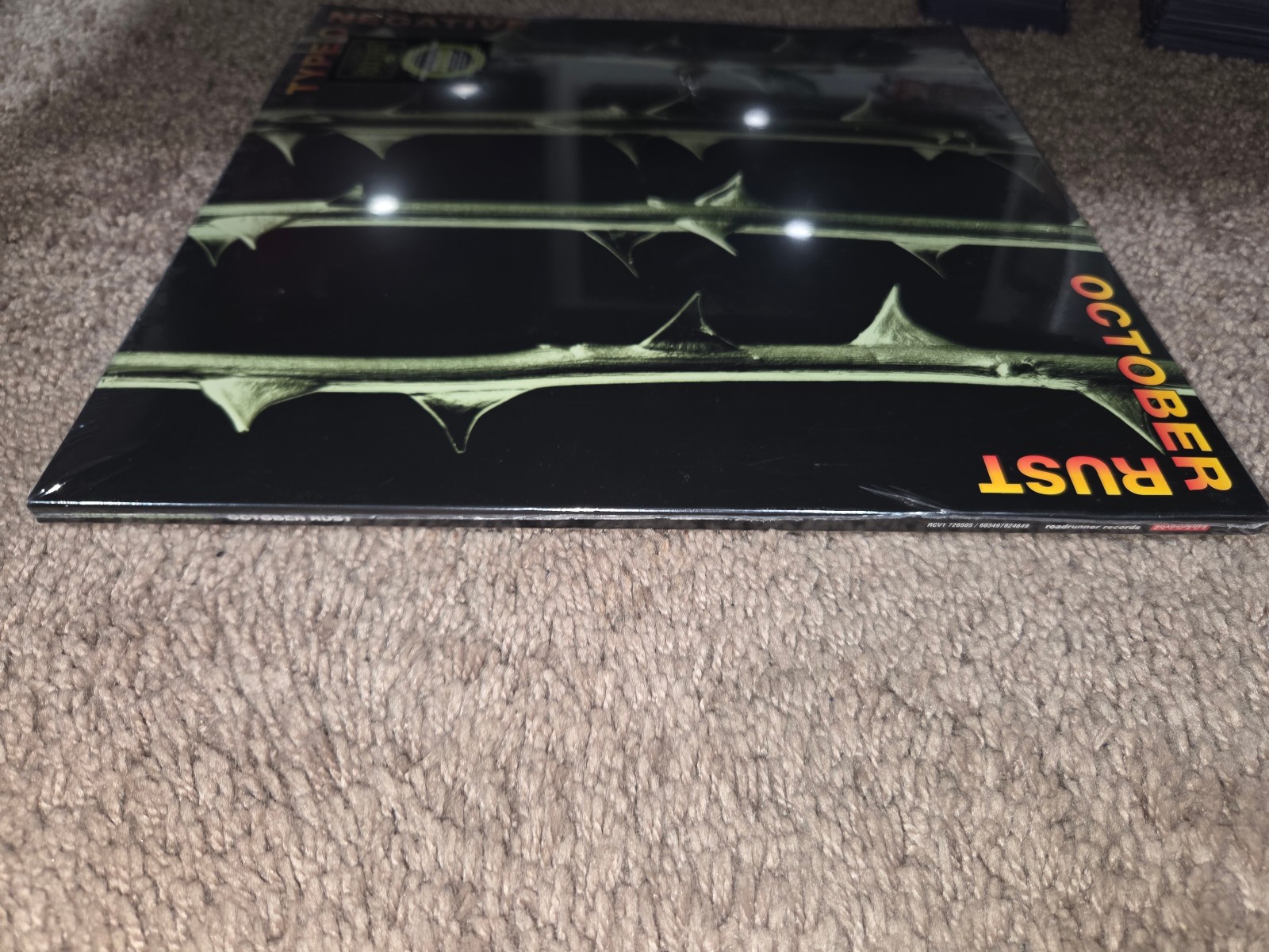 Type O Negative October Rust (Rhino Rocktober 2024) (Vinyl) Green & Black Marble