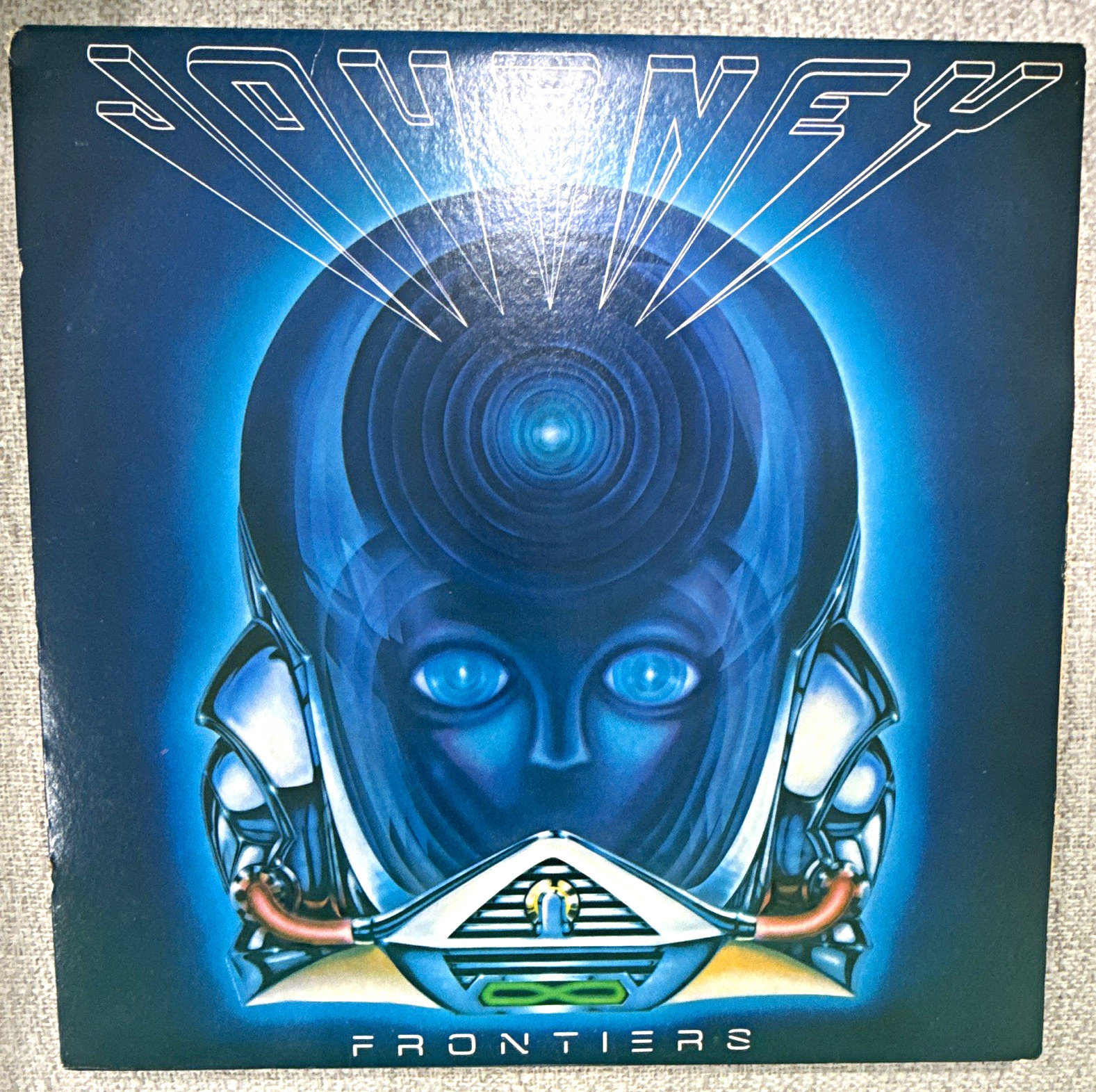Journey Frontiers Columbia Vinyl LP Rock 12″ 33 RPM Black Stereo 1983 QC 38504