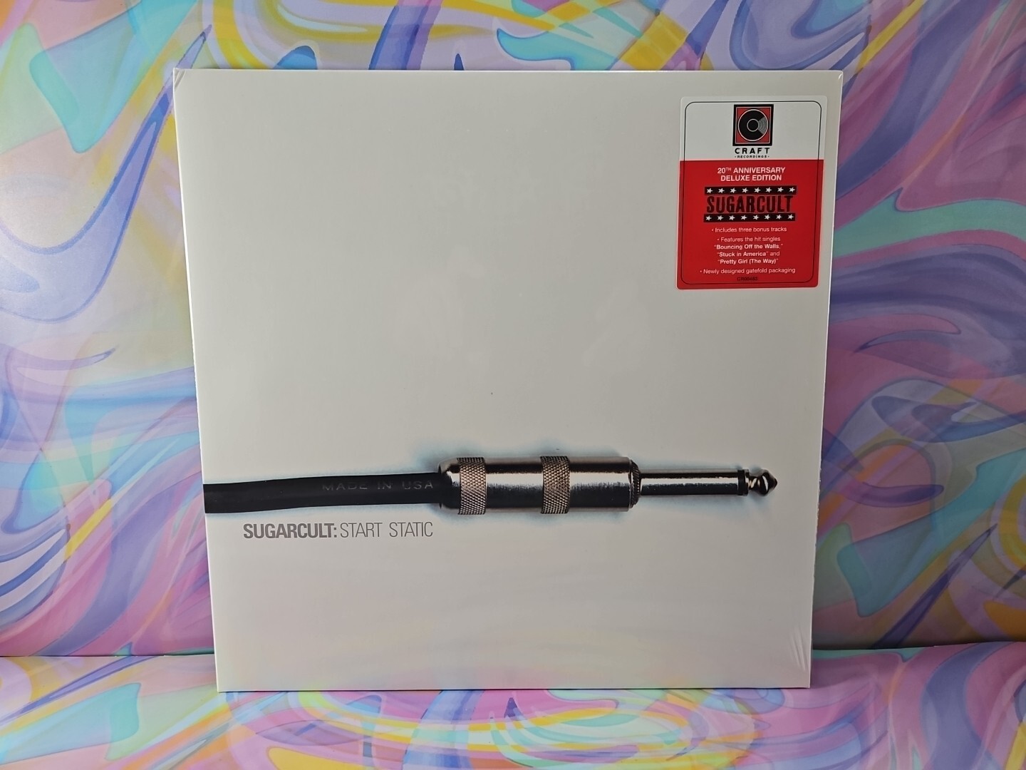Start Static by Sugarcult (Record, 2021) 20th Anniversary Deluxe Edition, New