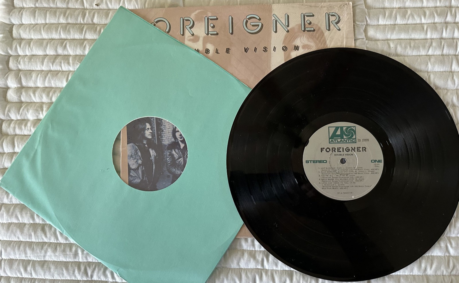 Double Vision by Foreigner original 1978 release vinyl LP – SD 19999