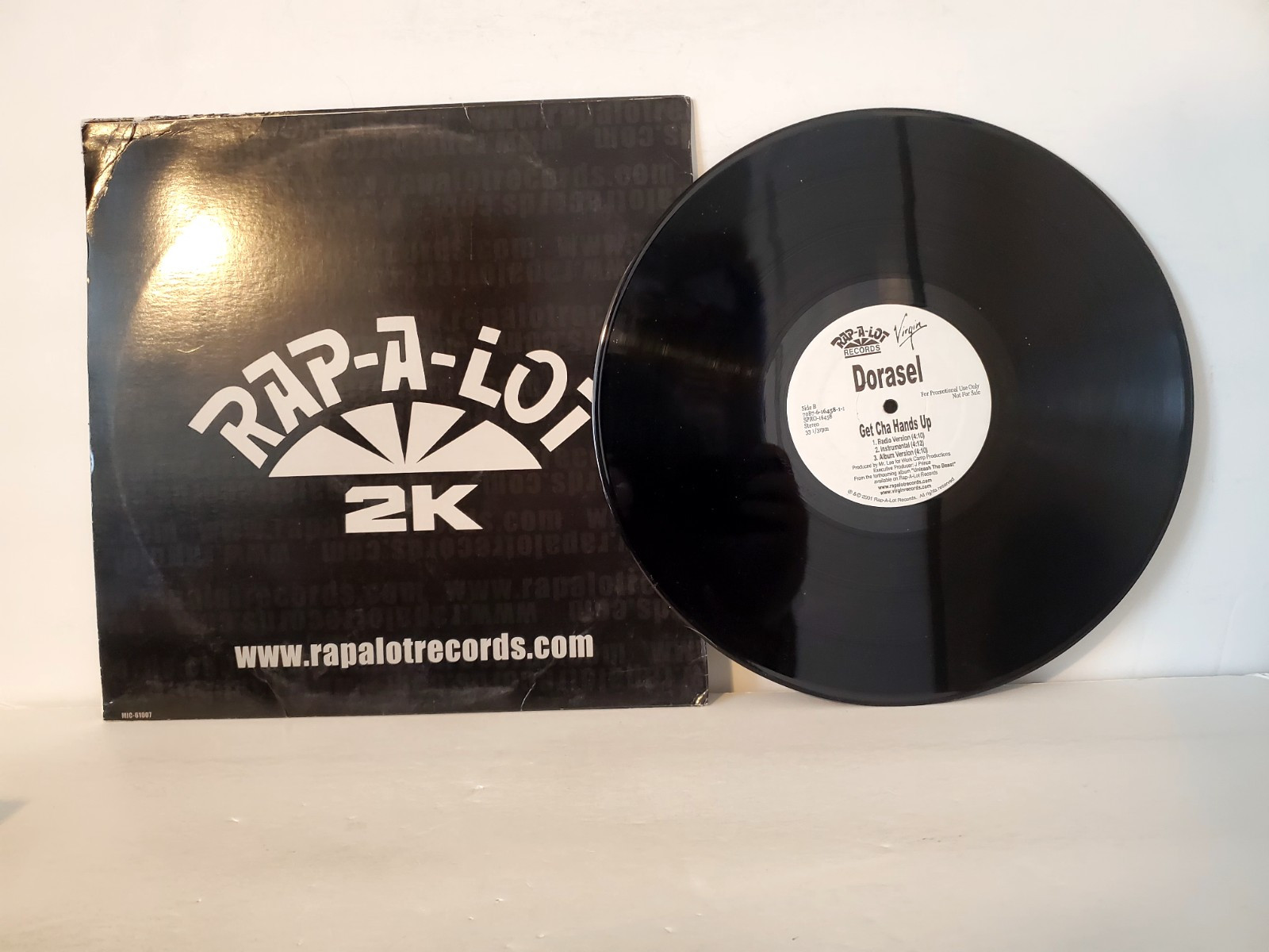 Dorasel “Bounce” 12″ Vinyl Record Maxi-single, (2001), (Rap-A-Lot Records)