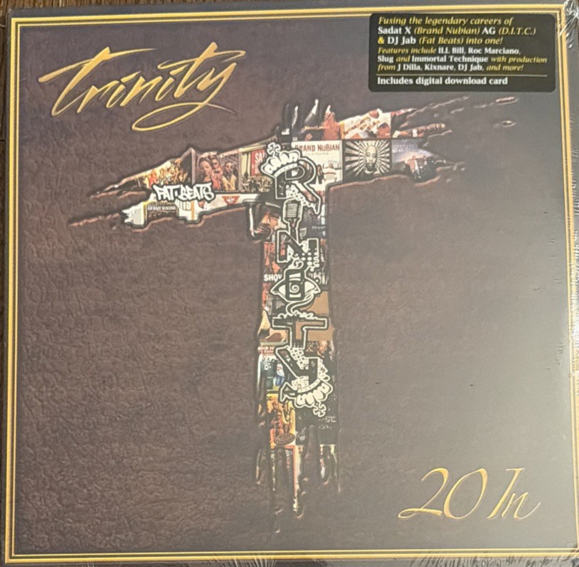 TRINITY 20 In 2 Blue & Green 2 LP Sadat X AG D.I.T.C. Roc Marciano J Dilla