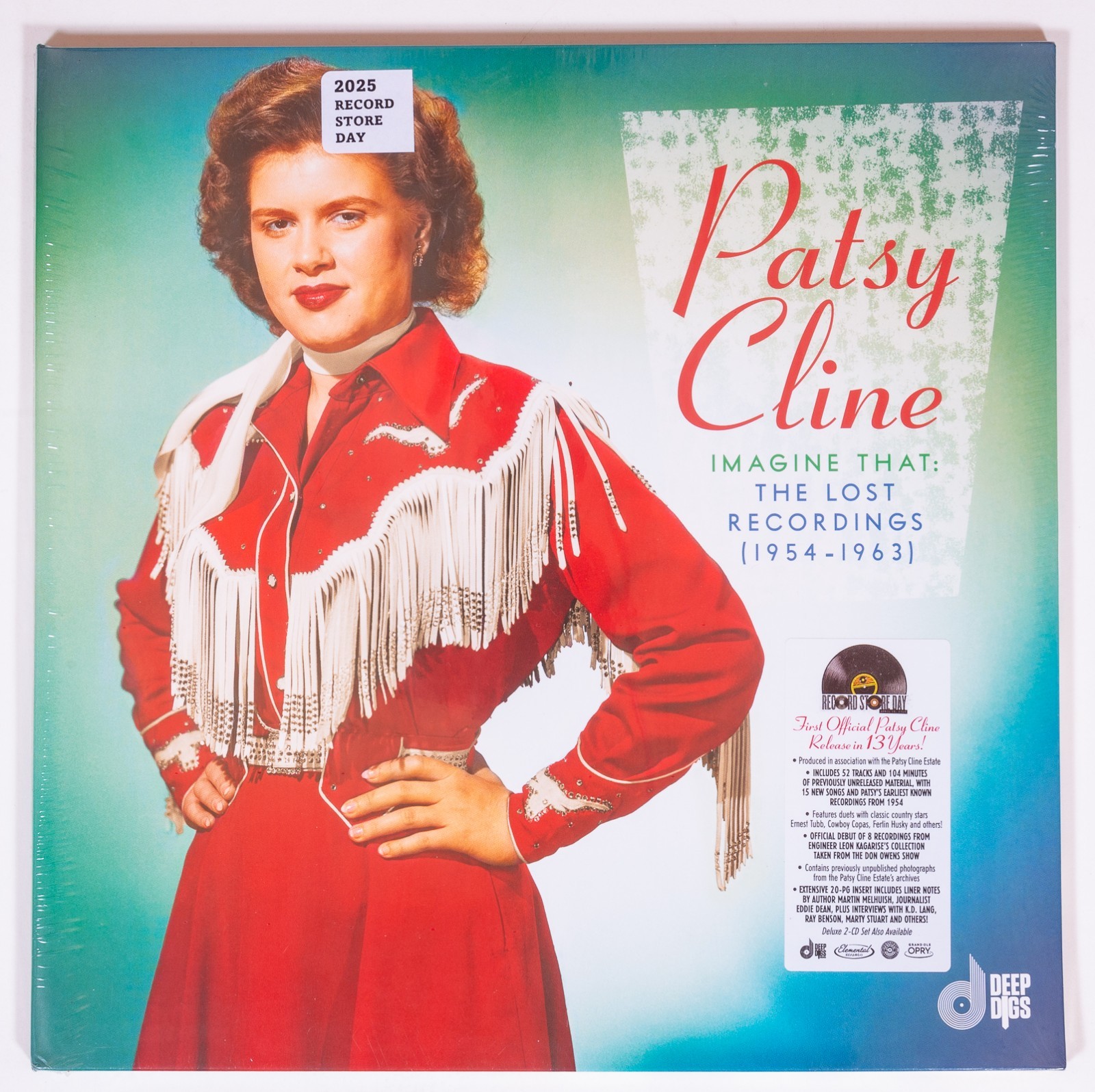 PATSY CLINE Imagine That: The Lost Recordings 1954-1963 2LP RSD 719/3000 unopped