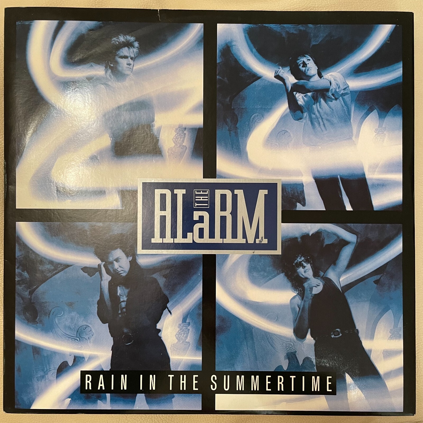 ‘RAIN IN THE SUMMERTIME’ THE ALARM & Mike Peters Vinyl 12″ Single Record 1987
