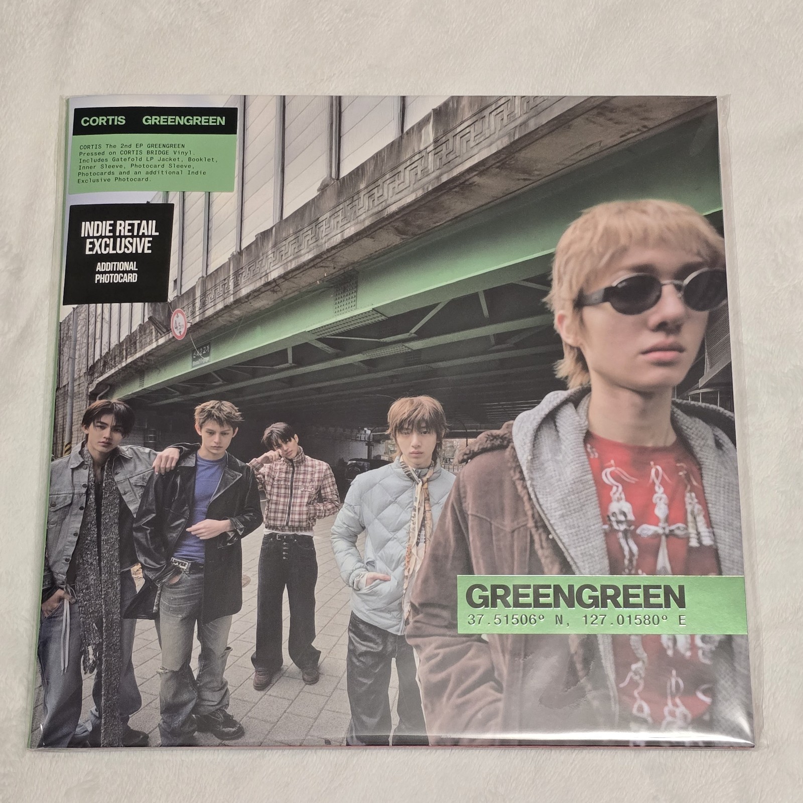 SIGNED Official Cortis GREENGREEN Indie Exclusive Vinyl Record