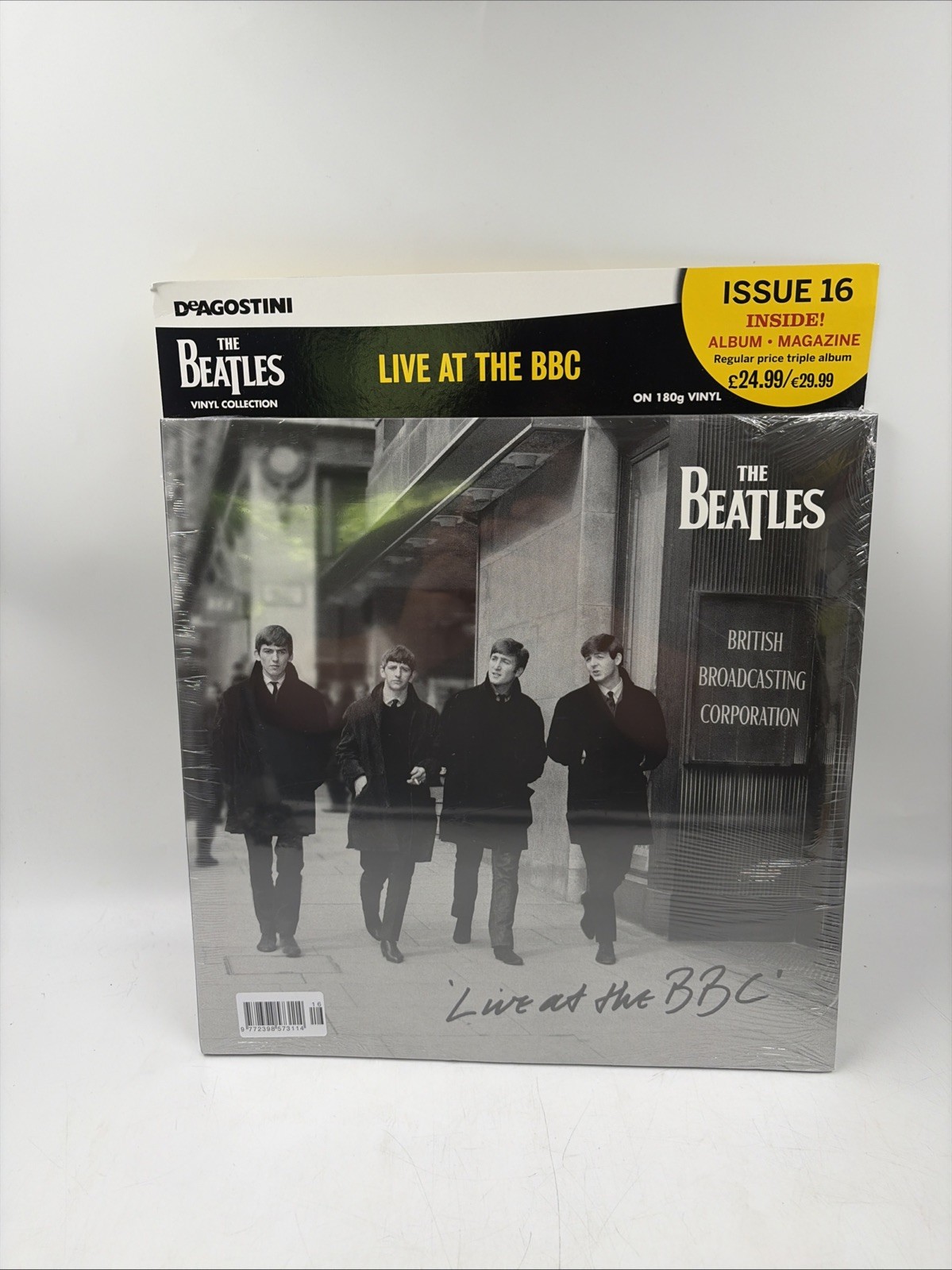 THE BEATLES LIVE AT THE BBC. LP DEAGOSTINI No: 16 New Sealed + Magazine