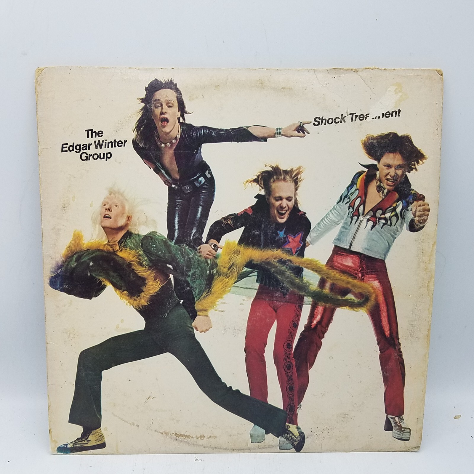 The Edgar Winter Group Shock Treatment Vinyl LP Stereo PE 32461 Epic*