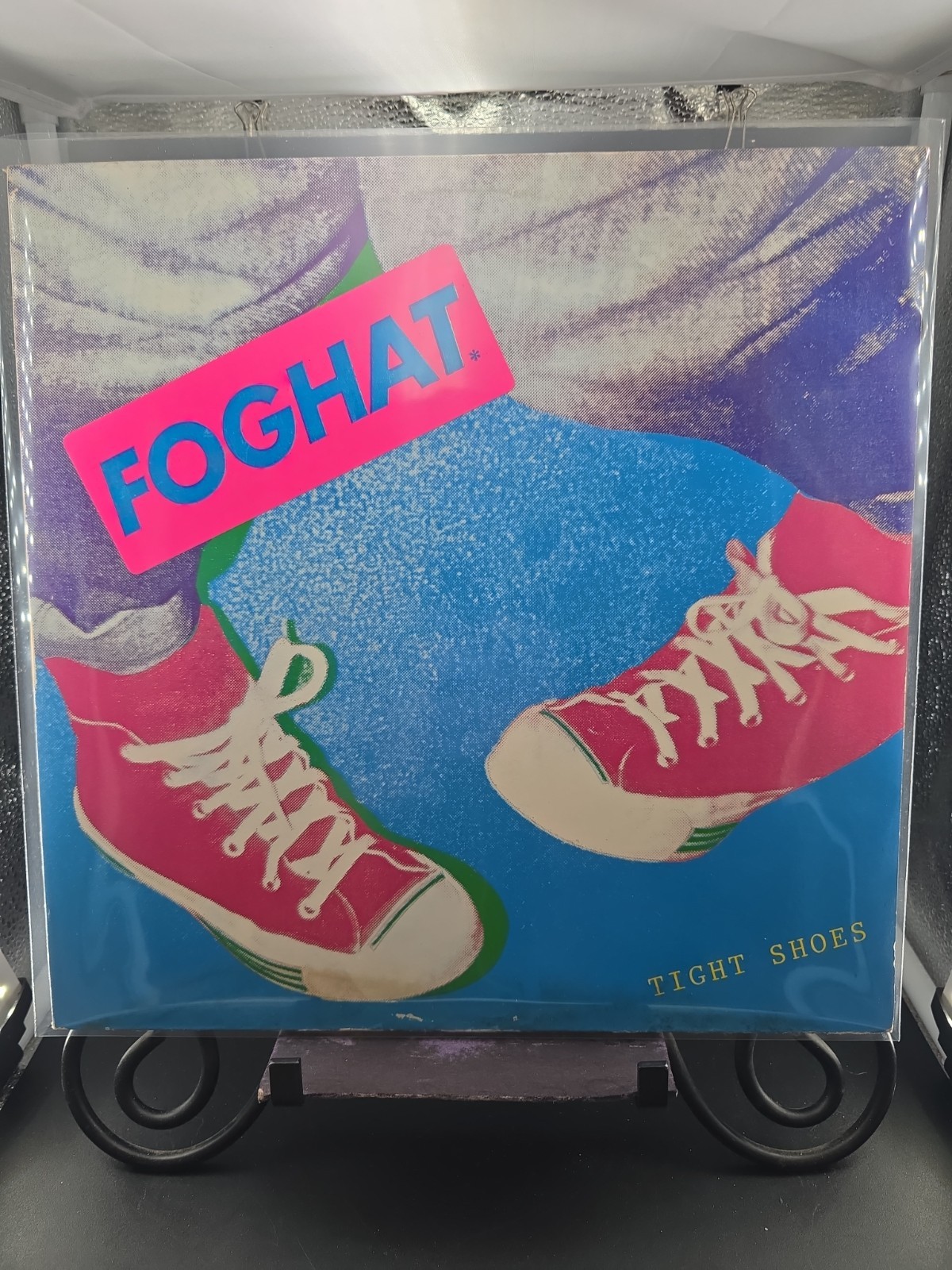 Foghat Tight Shoes LP 1980 Bearsville BHS 6999 Jacksonville Press EX/VG