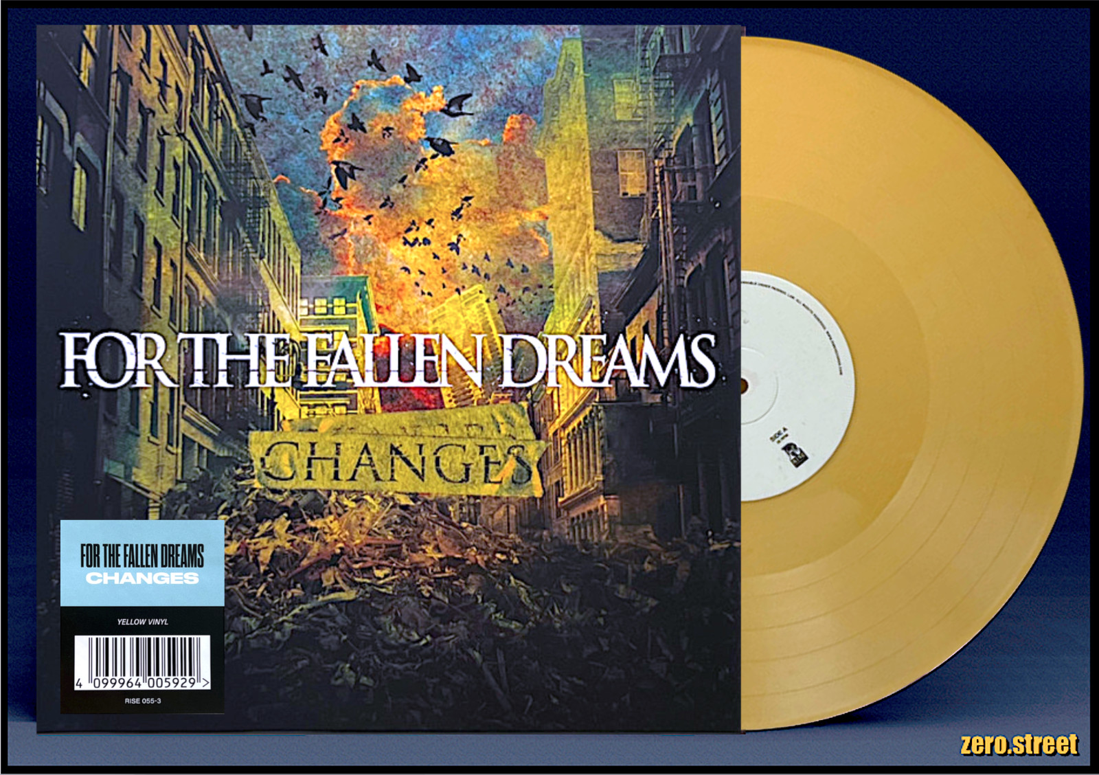 FOR THE FALLEN DREAMS Changes LP on YELLOW VINYL New SEALED /525
