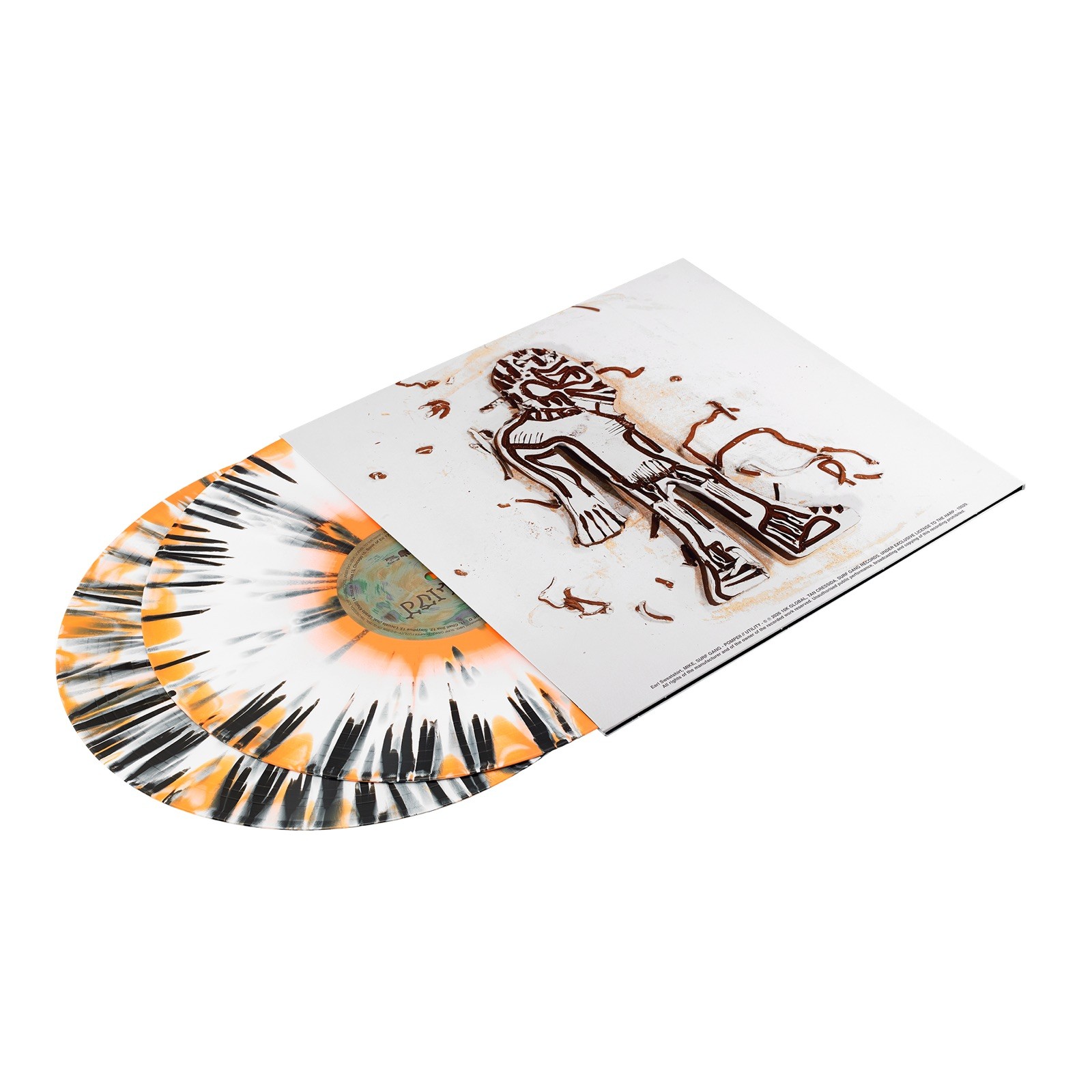 Earl Sweatshirt, MIKE, Surf Gang: Pompeii Utility Tiger Stripe Vinyl 10K GLOBAL