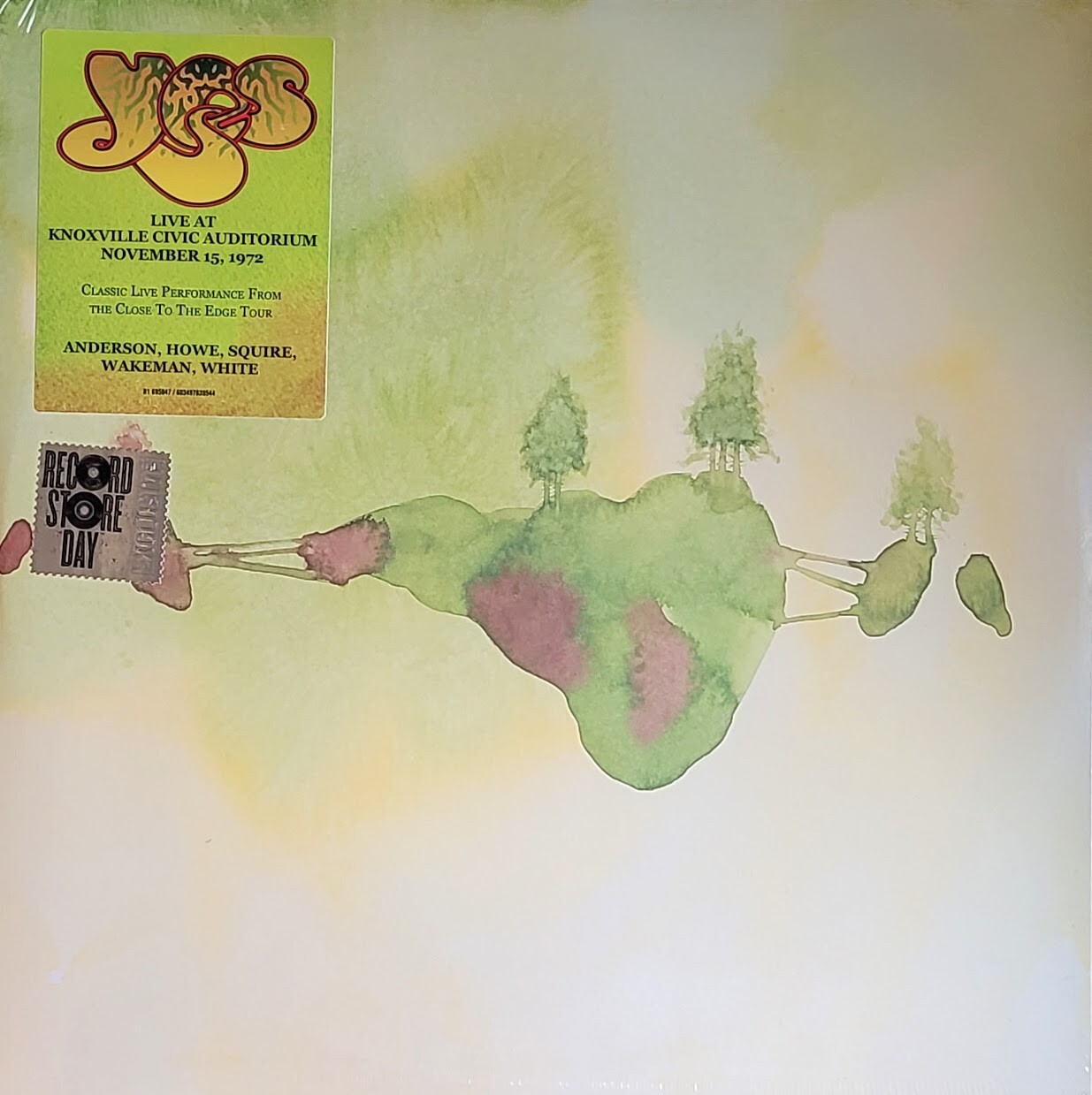 YES-LIVE AT KNOXVILLE CIVIC AUDITORIUM- VINYL 3-LP SET ” NEW, SEALED “