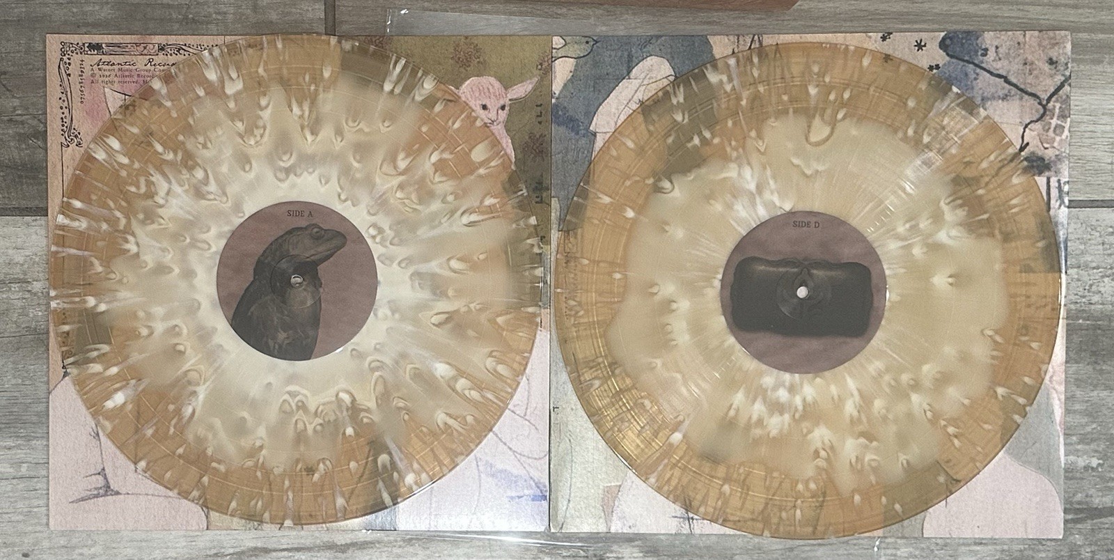 Blood Records X Melanie Martinez Hades White & Ochre Splatter Vinyl Record LP
