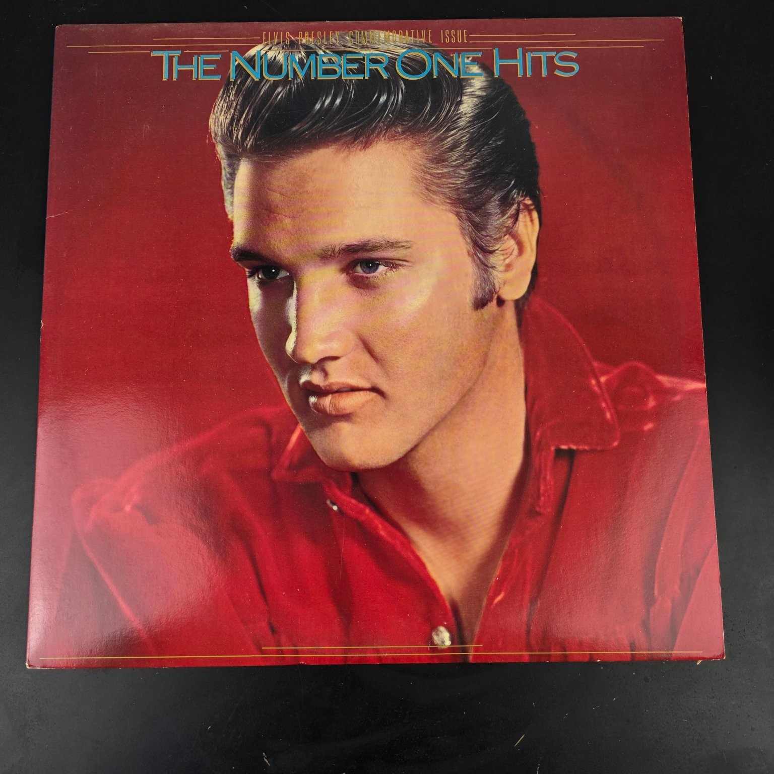 Elvis Presley – The Number One Hits LP Record 1987 RCA Victor Rock 33 RPM