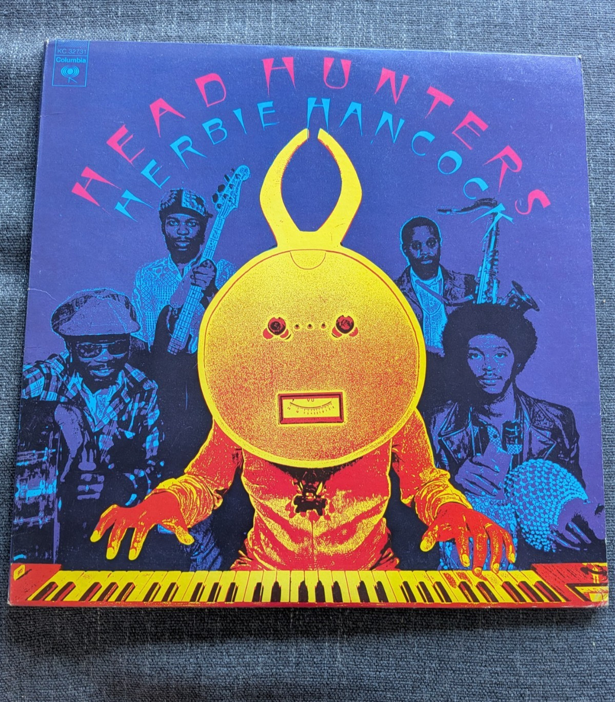Herbie Hancock Head Hunters Vinyl Record LP 1973 Jazz Funk Fusion