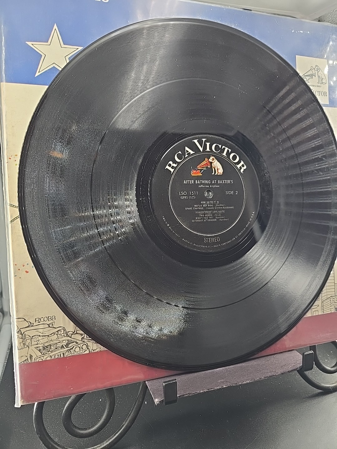 Jefferson Airplane After Bathing At Baxters OG 1967 RCA LSO1511 Rockaway VG+/VG+