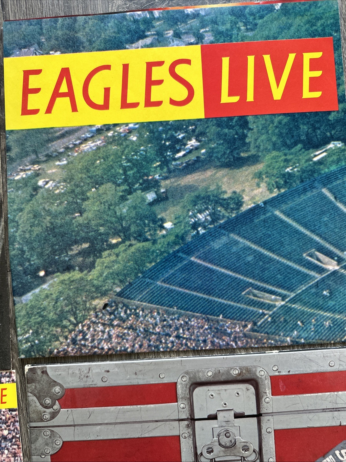 The Eagles Live 1980 Vinyl – Two Record Set – BB-705 – Original Sleeves & Poster